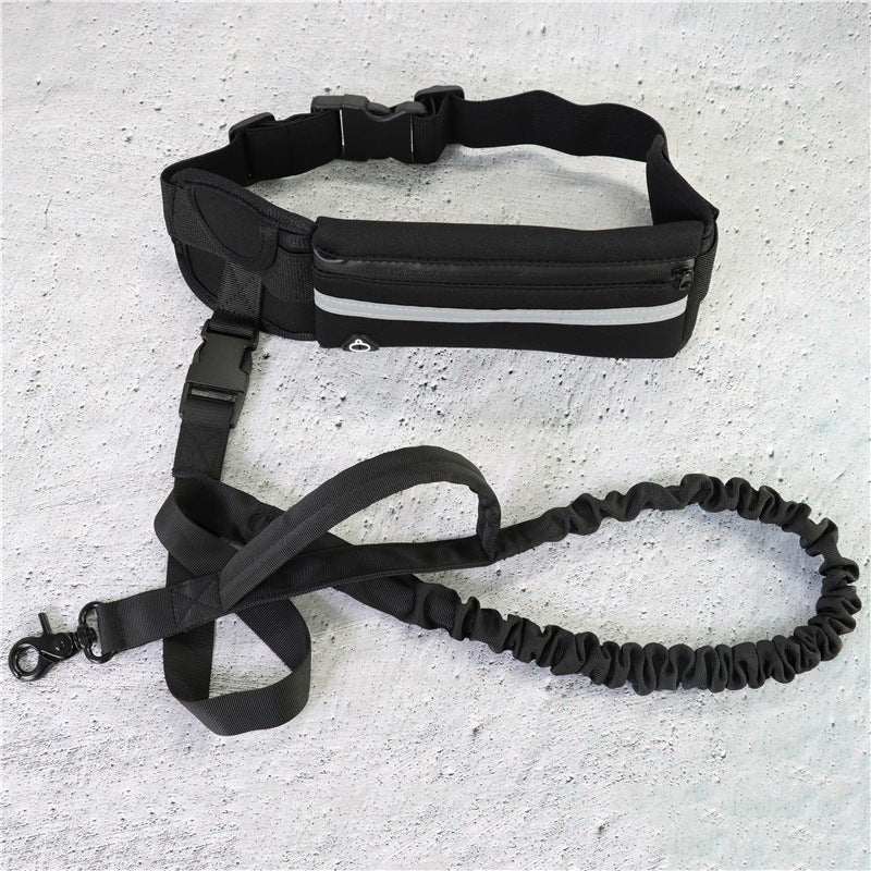 Adjustable Hands-Free Dog Leash with Bungee โ Jog, Walk & Train with Ease